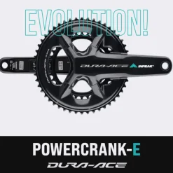 INPEAK Powercrank-E TWiN2 EVO Powermeter Crankset - Shimano Dura-Ace FC-R9200 - 50/34