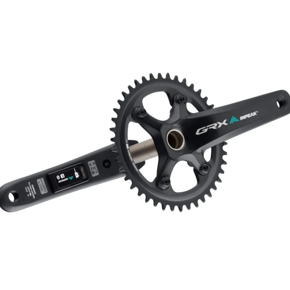 INPEAK Powercrank-E TWiN2 Powermeter Crankset - Shimano GRX FC-RX820 - 40