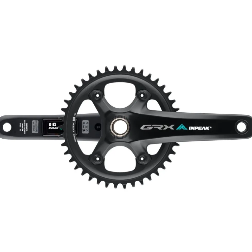 INPEAK Powercrank-E TWiN2 Powermeter Crankset - Shimano GRX FC-RX820 - 40