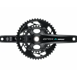 Crankstellen|Vermogensmeters < INPEAK Powercrank-E TWiN2 Powermeter Crankset - Shimano GRX FC-RX820 - 48/31