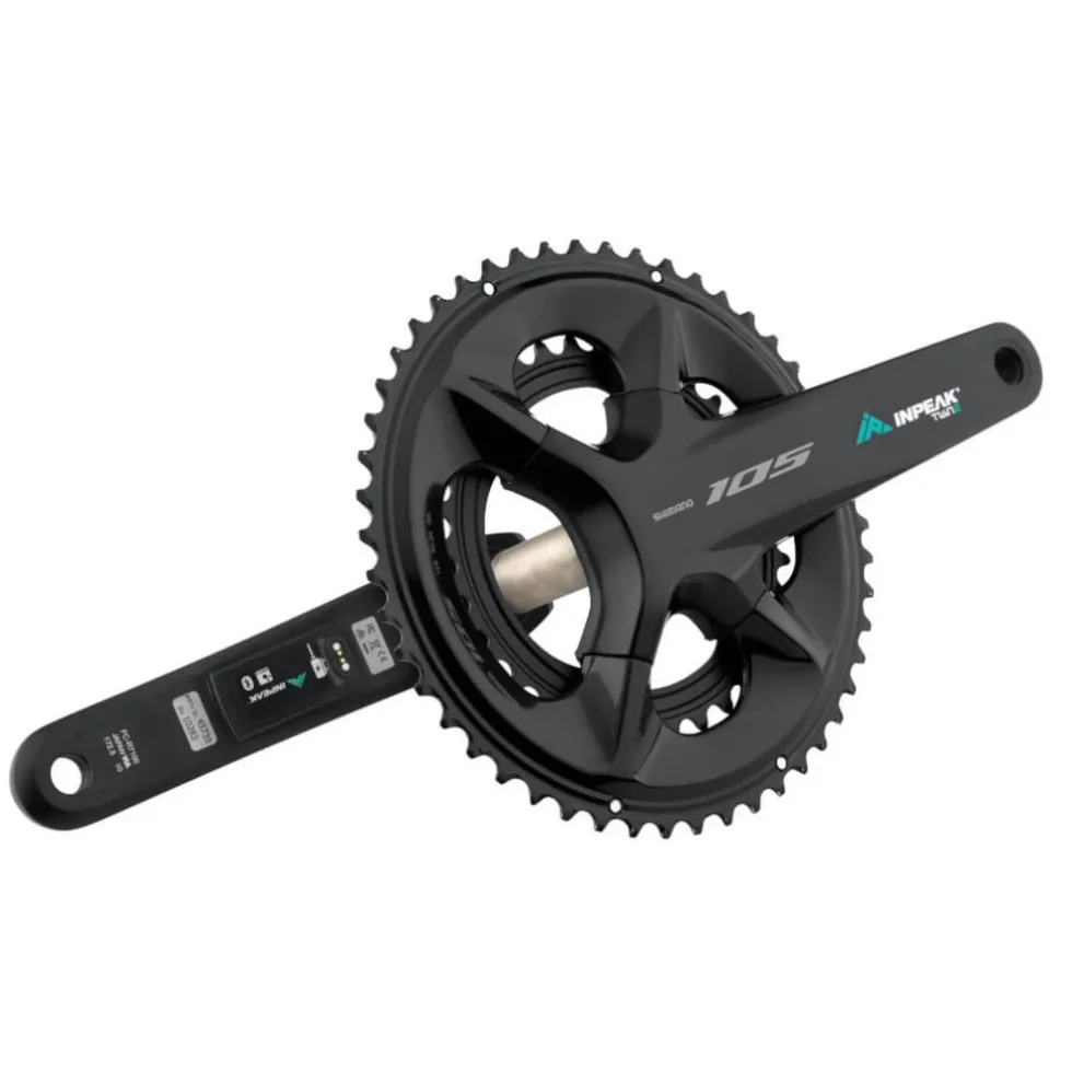 INPEAK Powercrank-E TWiN2 Powermeter Crankset - Shimano 105 FC-R7100 - 52/36