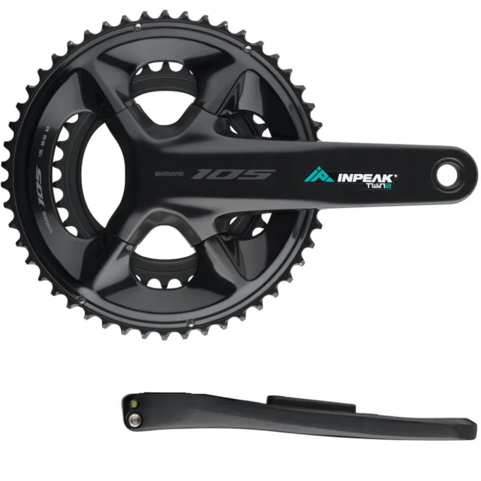 INPEAK Powercrank-E TWiN2 Powermeter Crankset - Shimano 105 FC-R7100 - 52/36