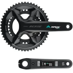 INPEAK Powercrank-E TWiN2 Powermeter Crankset - Shimano 105 FC-R7100 - 52/36
