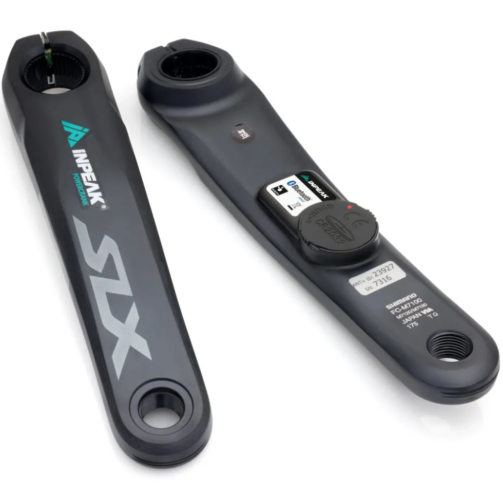 INPEAK Powercrank Powermeter Crankarm - Ready | Single (links) - Shimano SLX FC-M7100