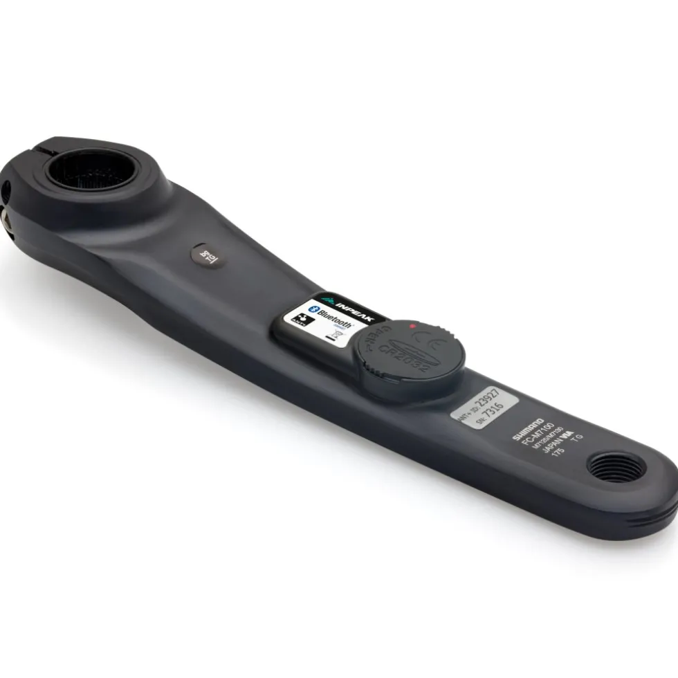INPEAK Powercrank Powermeter Crankarm - Ready | Single (links) - Shimano SLX FC-M7100