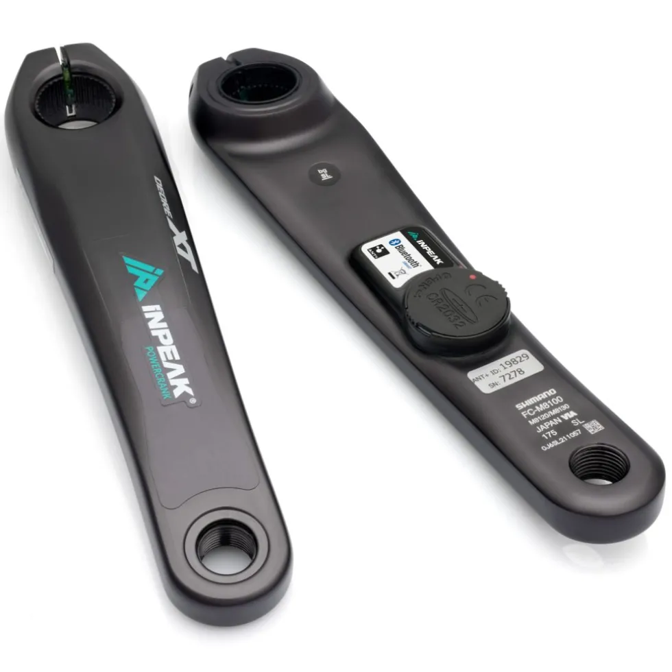 INPEAK Powercrank Powermeter Crankarm - Ready | Single (links) - Shimano Deore XT FC-M8100