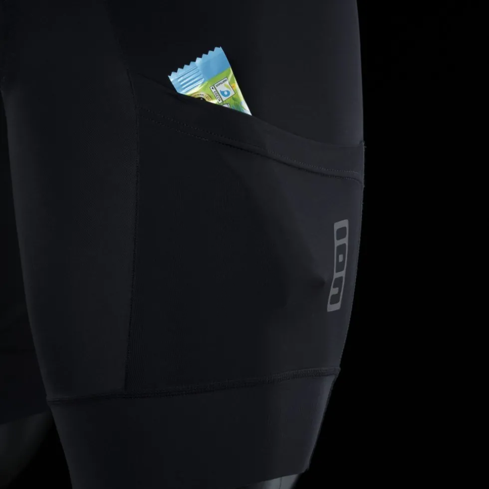 ION Bike Baselayer Cargo Binnenbroek met Riemen Heren - Zwart