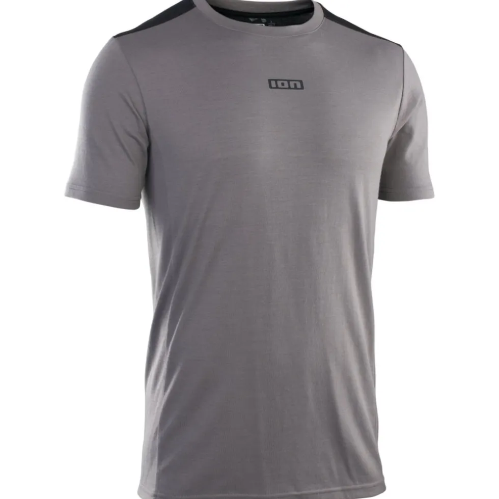 ION Bike Baselayer Merino T-Shirt Heren - Shark Grey