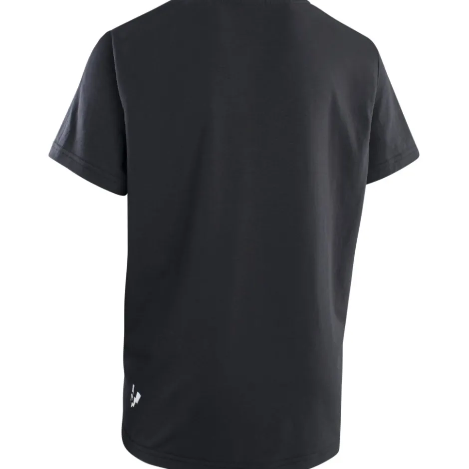 Shirts Kinderen < ION Bike Logo DR Fietsshirt met Korte Mouwen Kinderen - Zwart