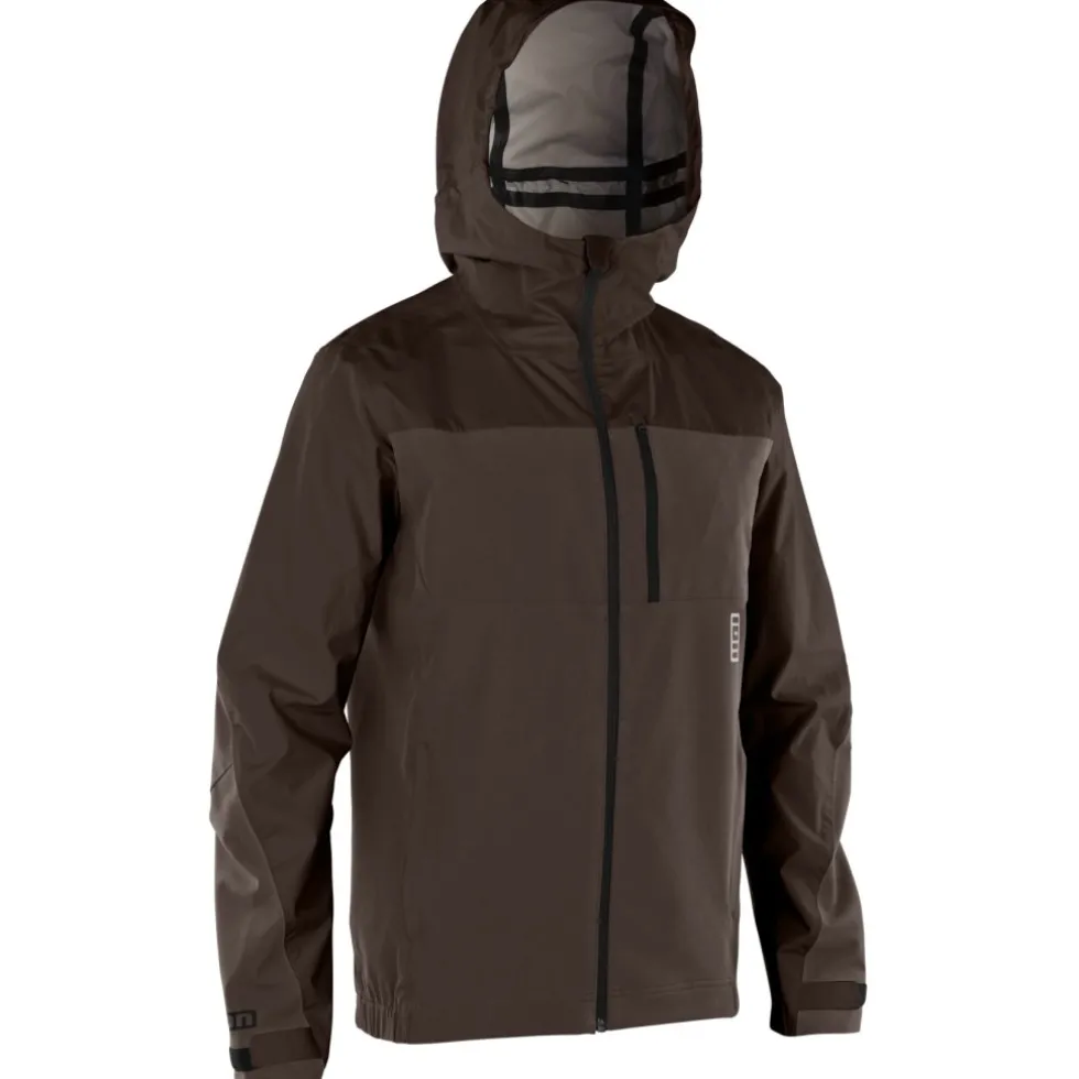 ION Bike Outerwear Shelter 3L Hybrid Jas Unisex - Dark Pinecone