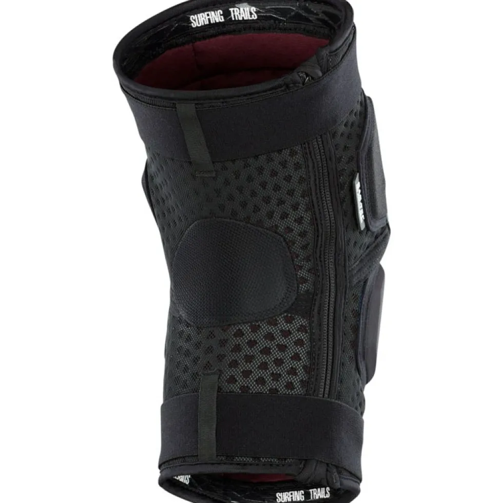 ION Bike Protection K-Pact Zip Kniebeschermers - Zwart