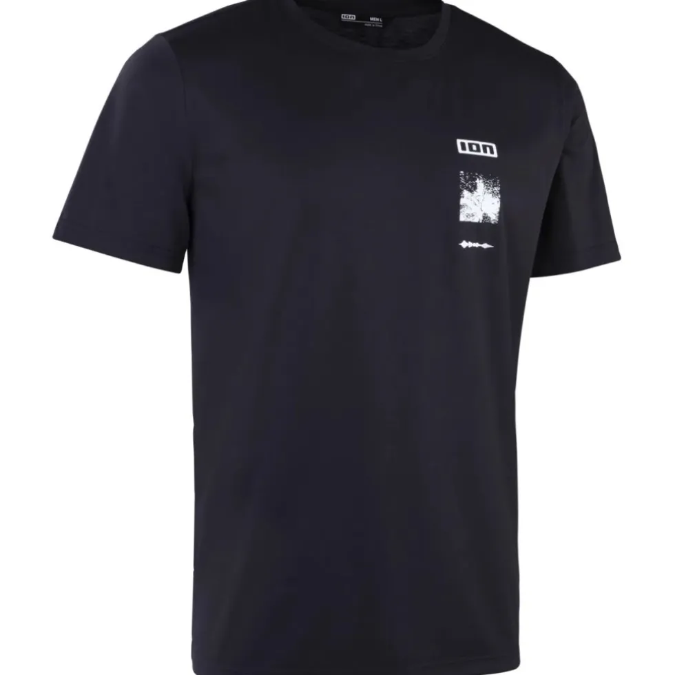ION Bike S_Ionic DR Fietsshirt met Korte Mouwen Heren - Zwart