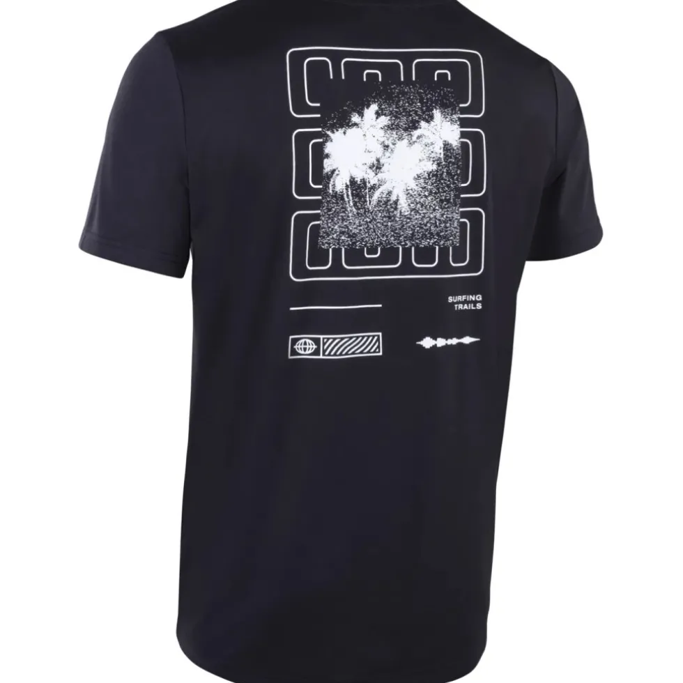 ION Bike S_Ionic DR Fietsshirt met Korte Mouwen Heren - Zwart