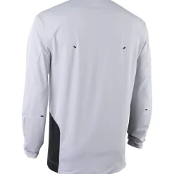 ION Bike Scrub AMP BAT Fietsshirt met Lange Mouwen Heren - Grey Dusk