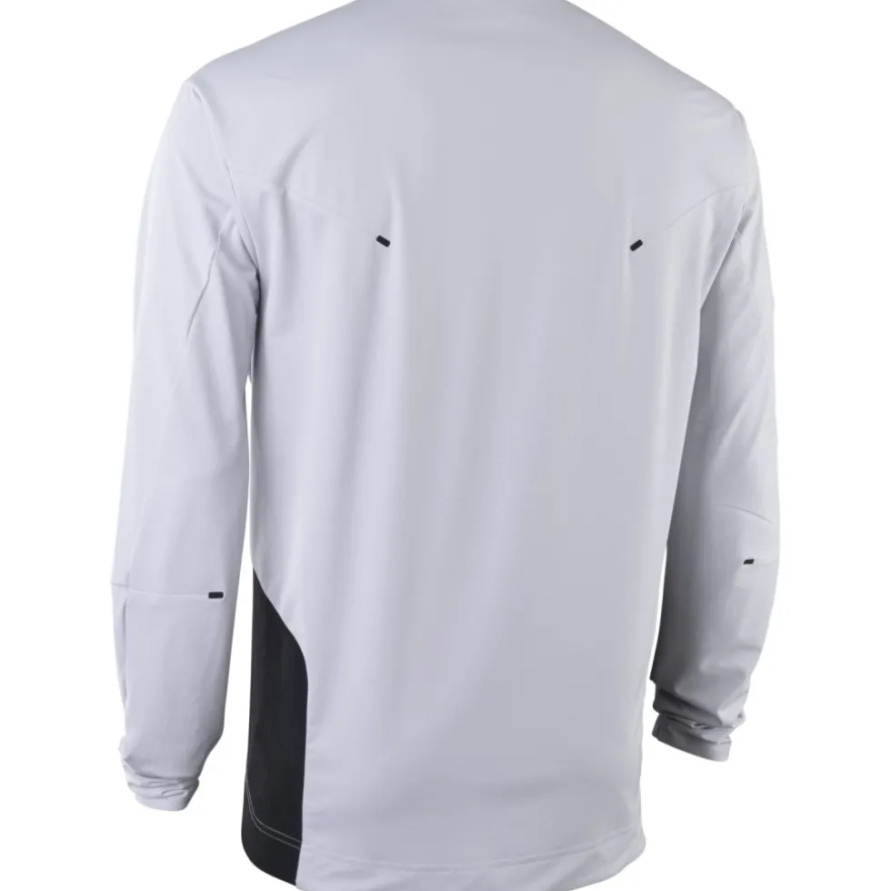 ION Bike Scrub AMP BAT Fietsshirt met Lange Mouwen Heren - Grey Dusk