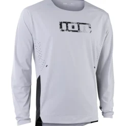 ION Bike Scrub AMP BAT Fietsshirt met Lange Mouwen Heren - Grey Dusk