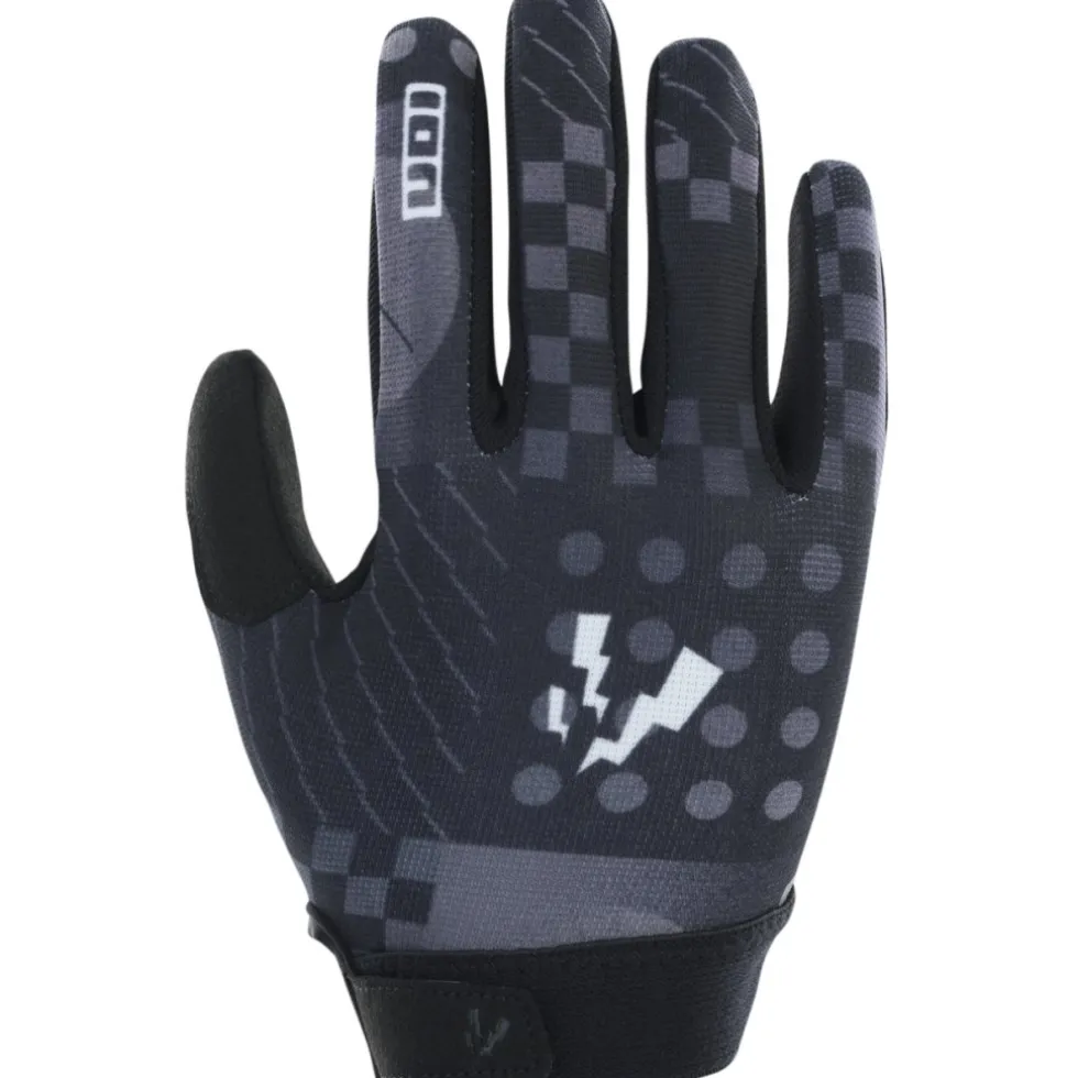 ION Bike Scrub Fietshandschoenen Kinderen - Zwart