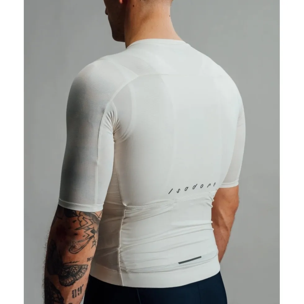 Isadore Debut Fietsshirt Heren - Lily White