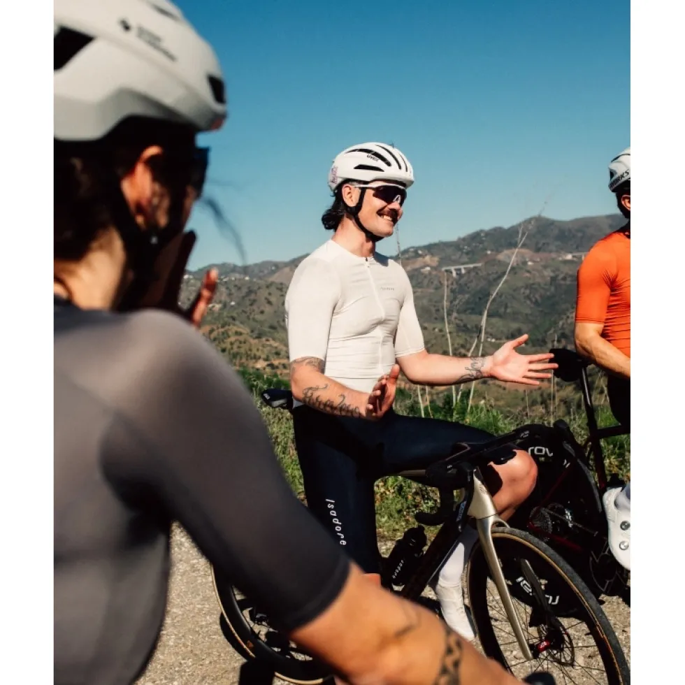 Isadore Debut Fietsshirt Heren - Lily White