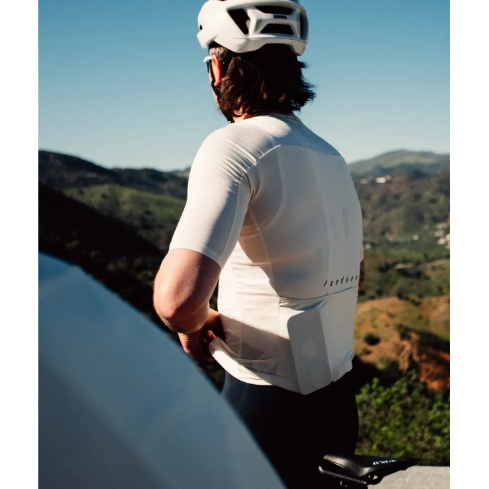 Isadore Debut Fietsshirt Heren - Lily White