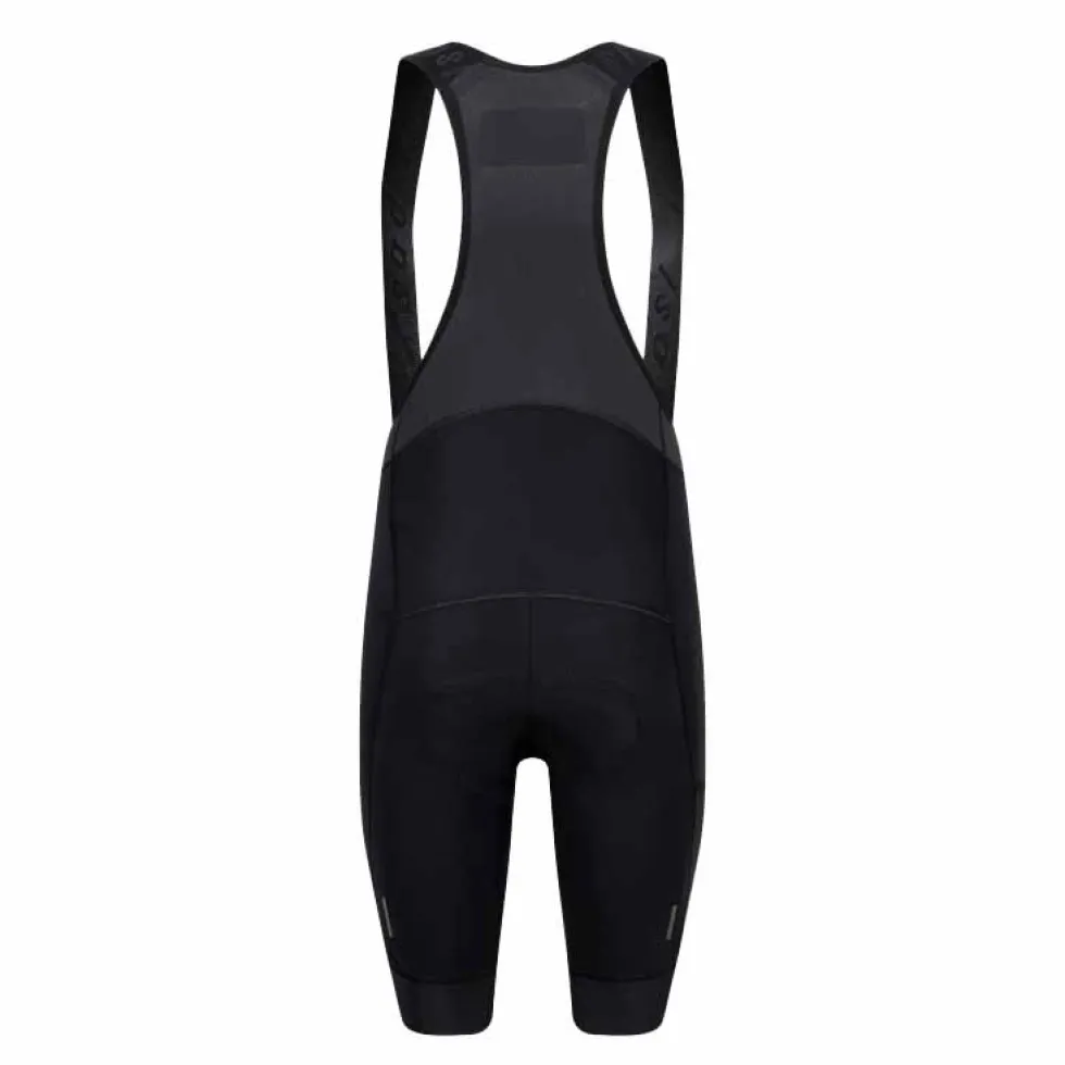 Isadore Signature Thermal Fietsshort met Bretels Heren - zwart