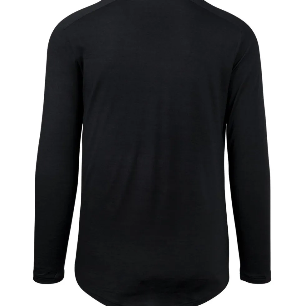 iXS Flow Merino MTB Fietsshirt met Lange Mouwen Heren - marine