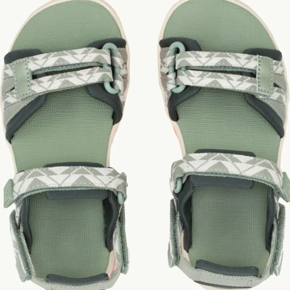 Schoenen < Jack Wolfskin 2 In 1 Sandalen Kinderen - mint leaf