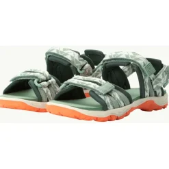 Schoenen < Jack Wolfskin 2 In 1 Sandalen Kinderen - mint leaf