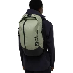 Rugzakken & Drinksystemen < Jack Wolfskin All-In Pack Rugzak 30L - mint leaf