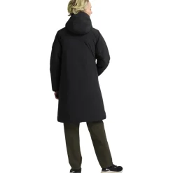 Jacks < Jack Wolfskin Frost Haven Mante Dames - zwart