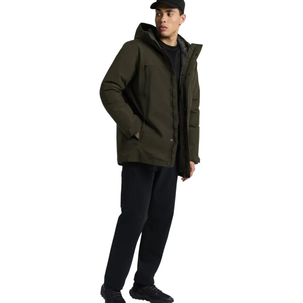 Jack Wolfskin Glacier Shield Jas Heren - obsidian moss