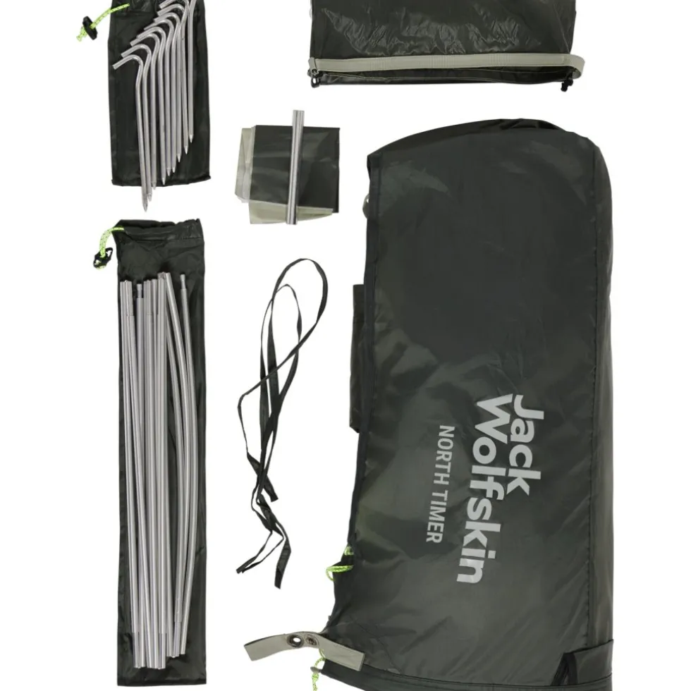 Jack Wolfskin North Timer Tent - island moss