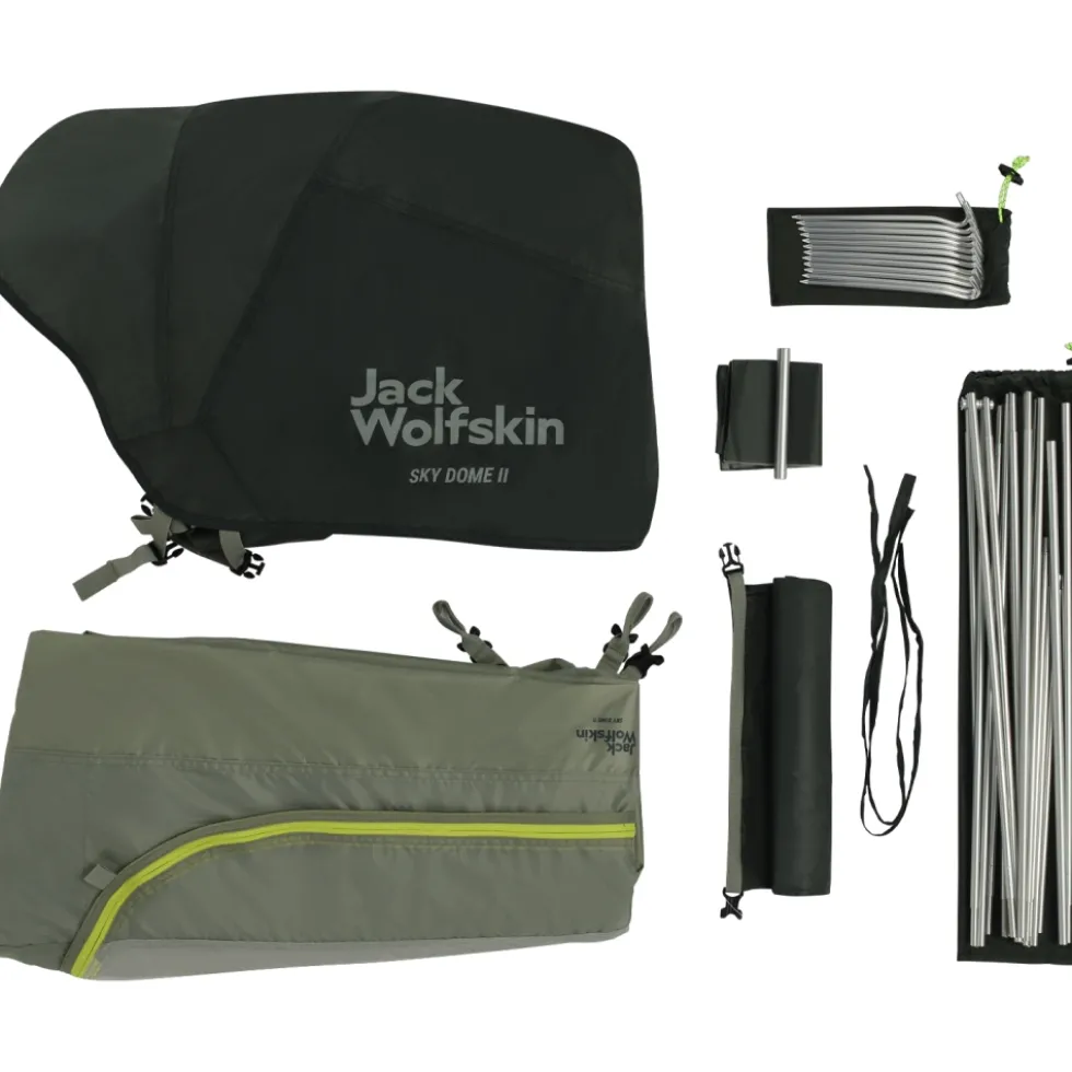 Jack Wolfskin Sky Dome II Tent - island moss