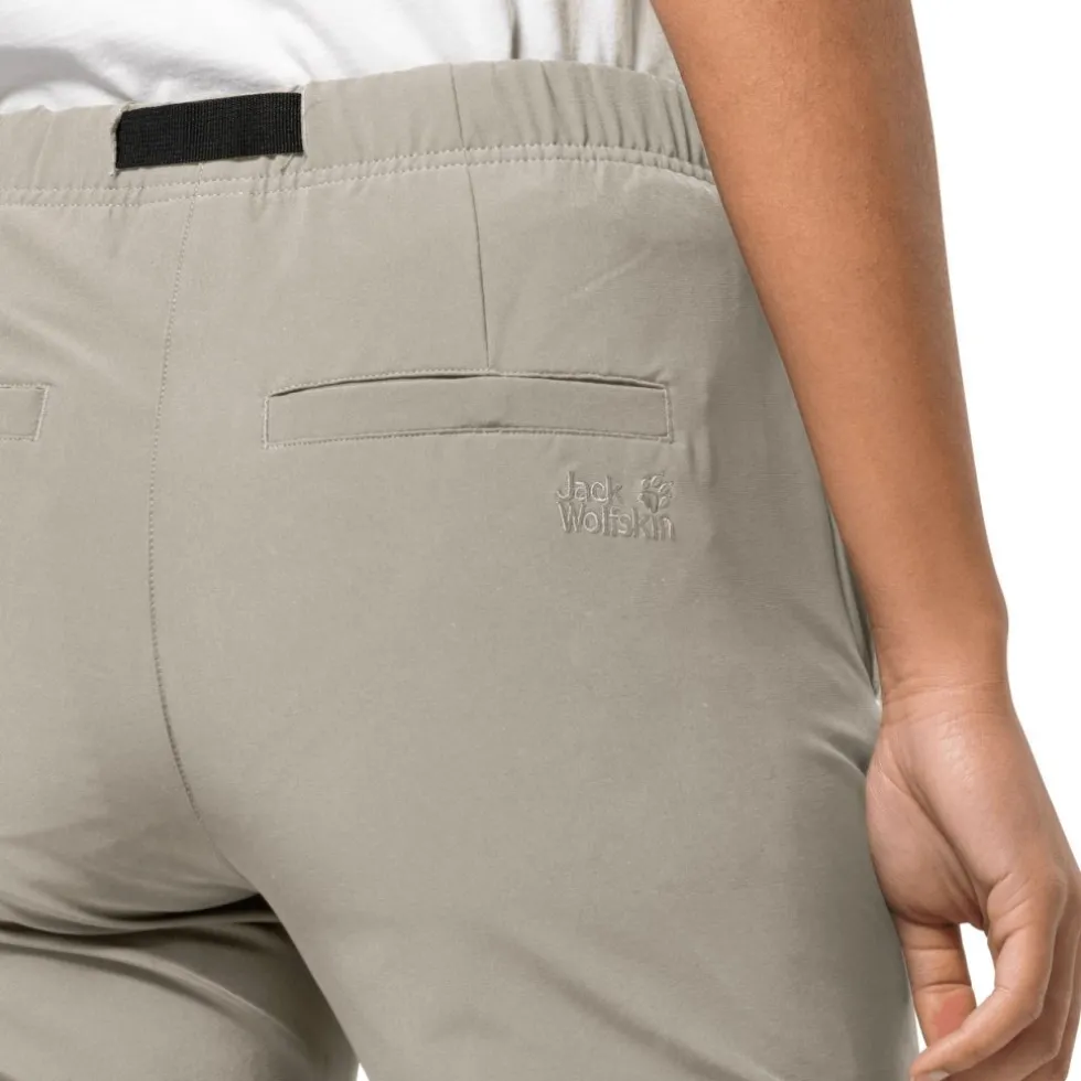 Jack Wolfskin Summer Lifestyle Broek Dames - dusty grey