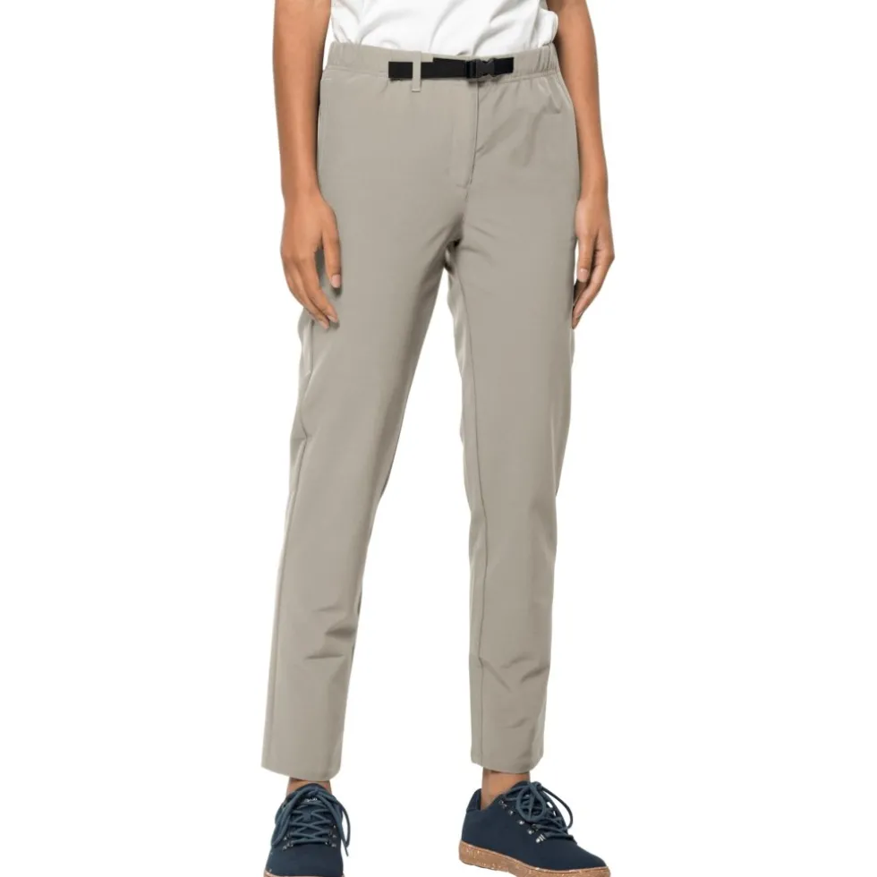 Jack Wolfskin Summer Lifestyle Broek Dames - dusty grey