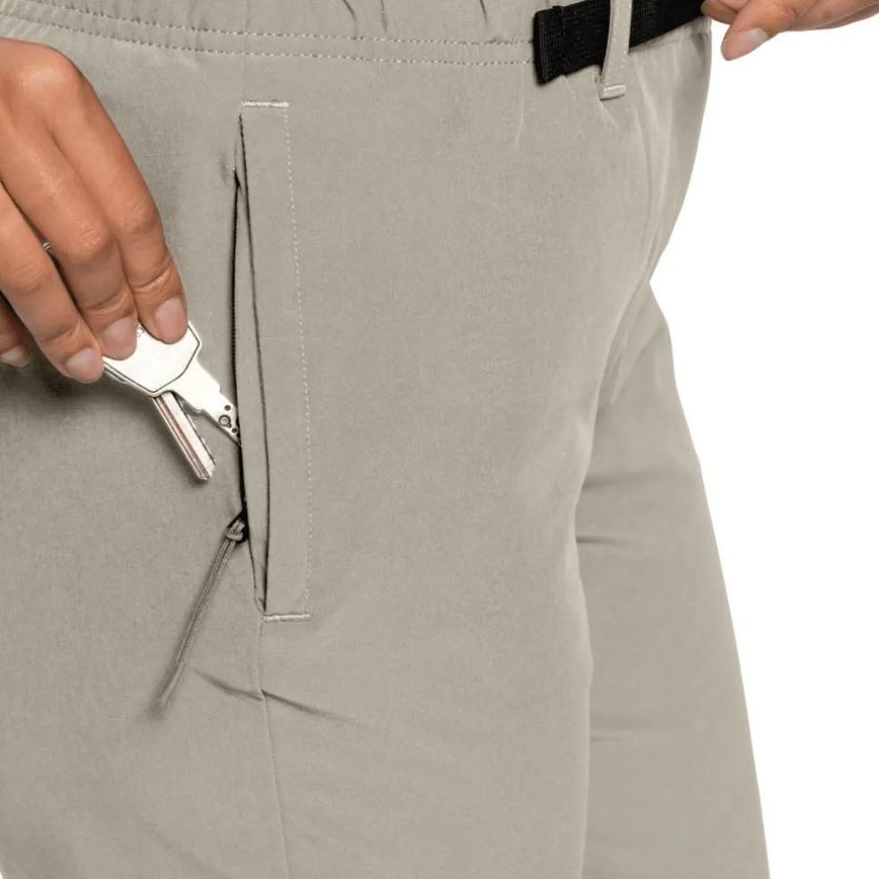 Jack Wolfskin Summer Lifestyle Broek Dames - dusty grey