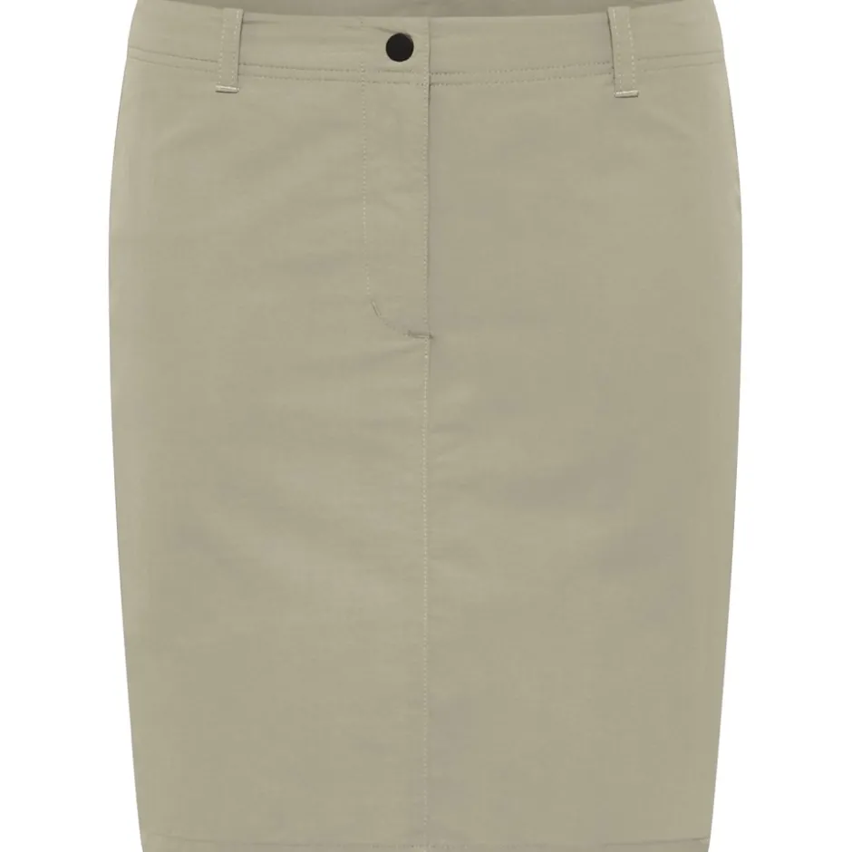 Broeken & Rokken < Jack Wolfskin Tihama Skort Dames - stone