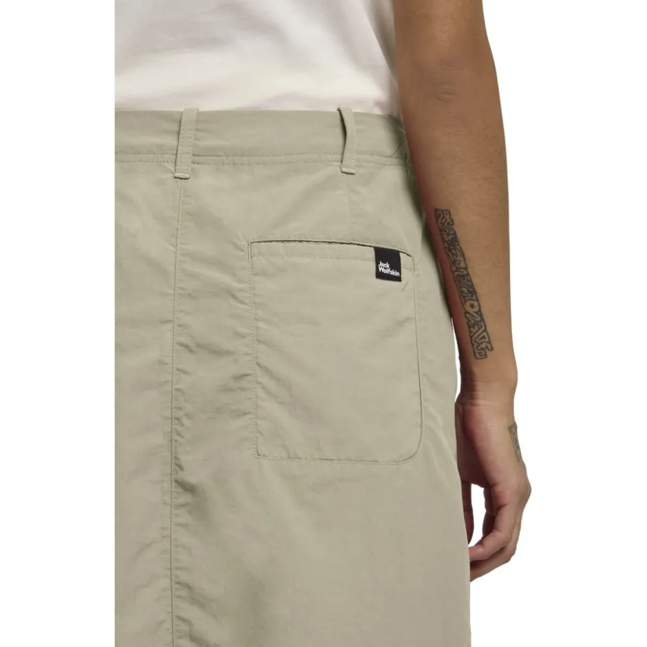 Broeken & Rokken < Jack Wolfskin Tihama Skort Dames - stone