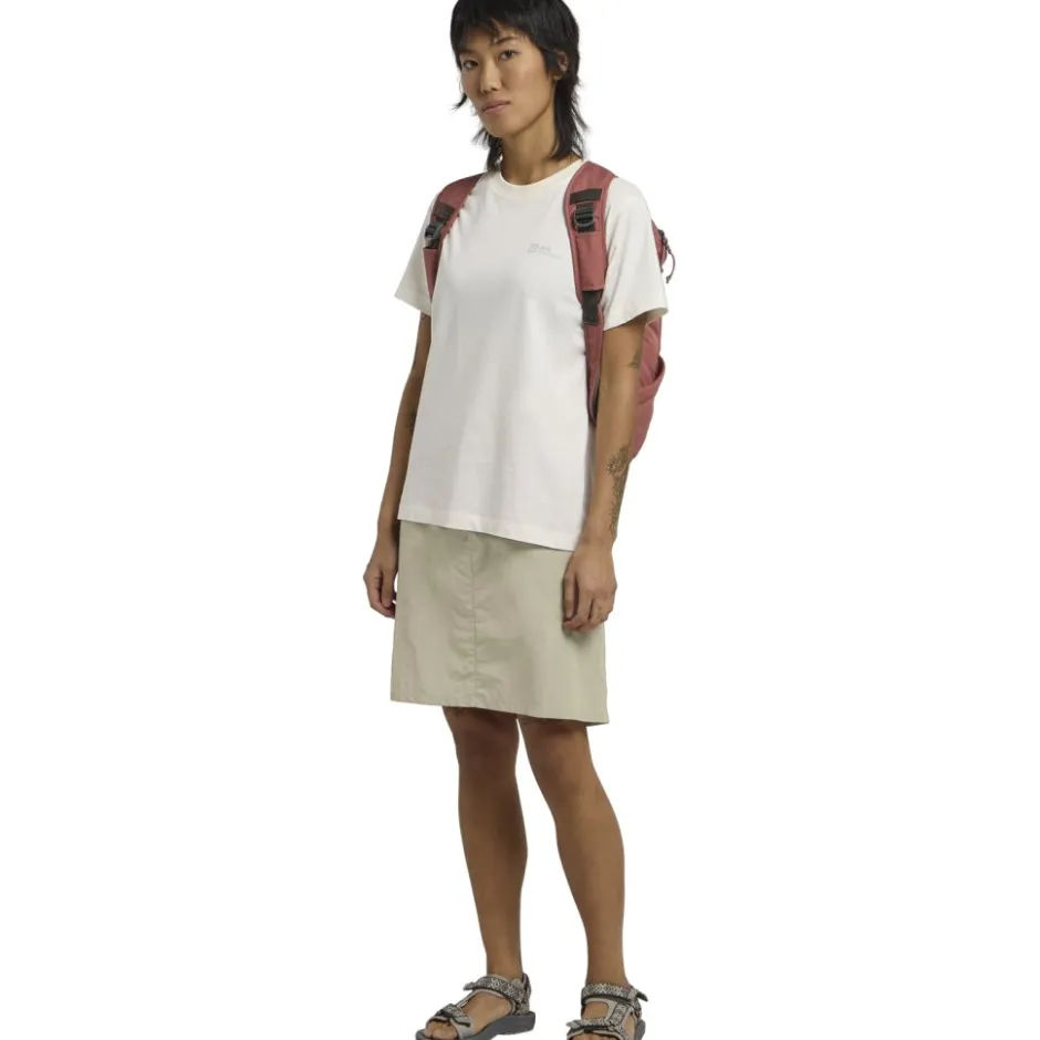 Broeken & Rokken < Jack Wolfskin Tihama Skort Dames - stone