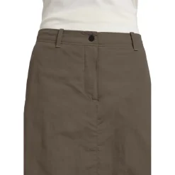 Jack Wolfskin Tihama Skort Dames - cold coffee