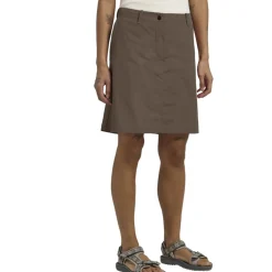 Jack Wolfskin Tihama Skort Dames - cold coffee