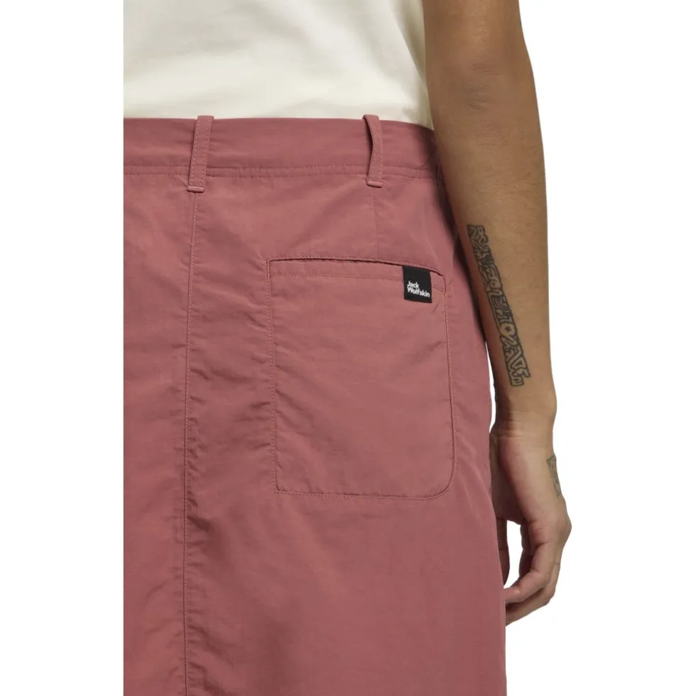 Jack Wolfskin Tihama Skort Dames - mineral red