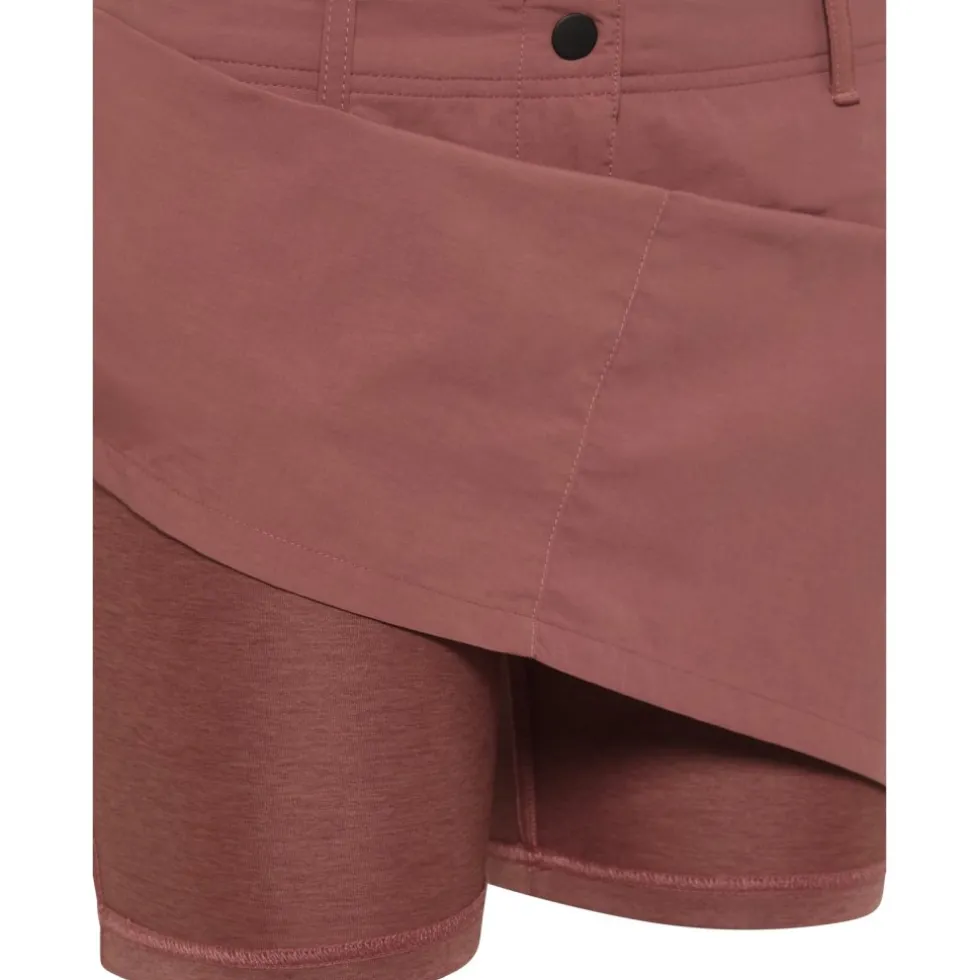 Jack Wolfskin Tihama Skort Dames - mineral red