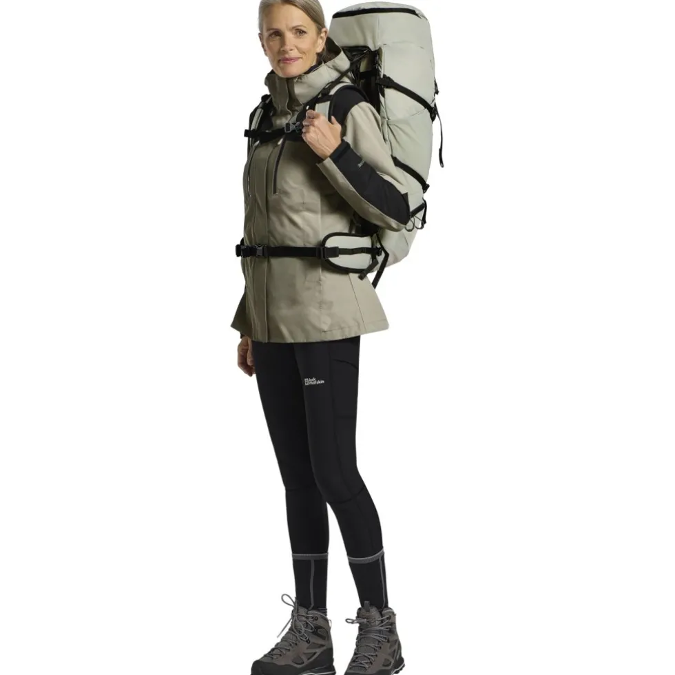 Jack Wolfskin Trek Merino Sokken Unisex Cl C - zwart