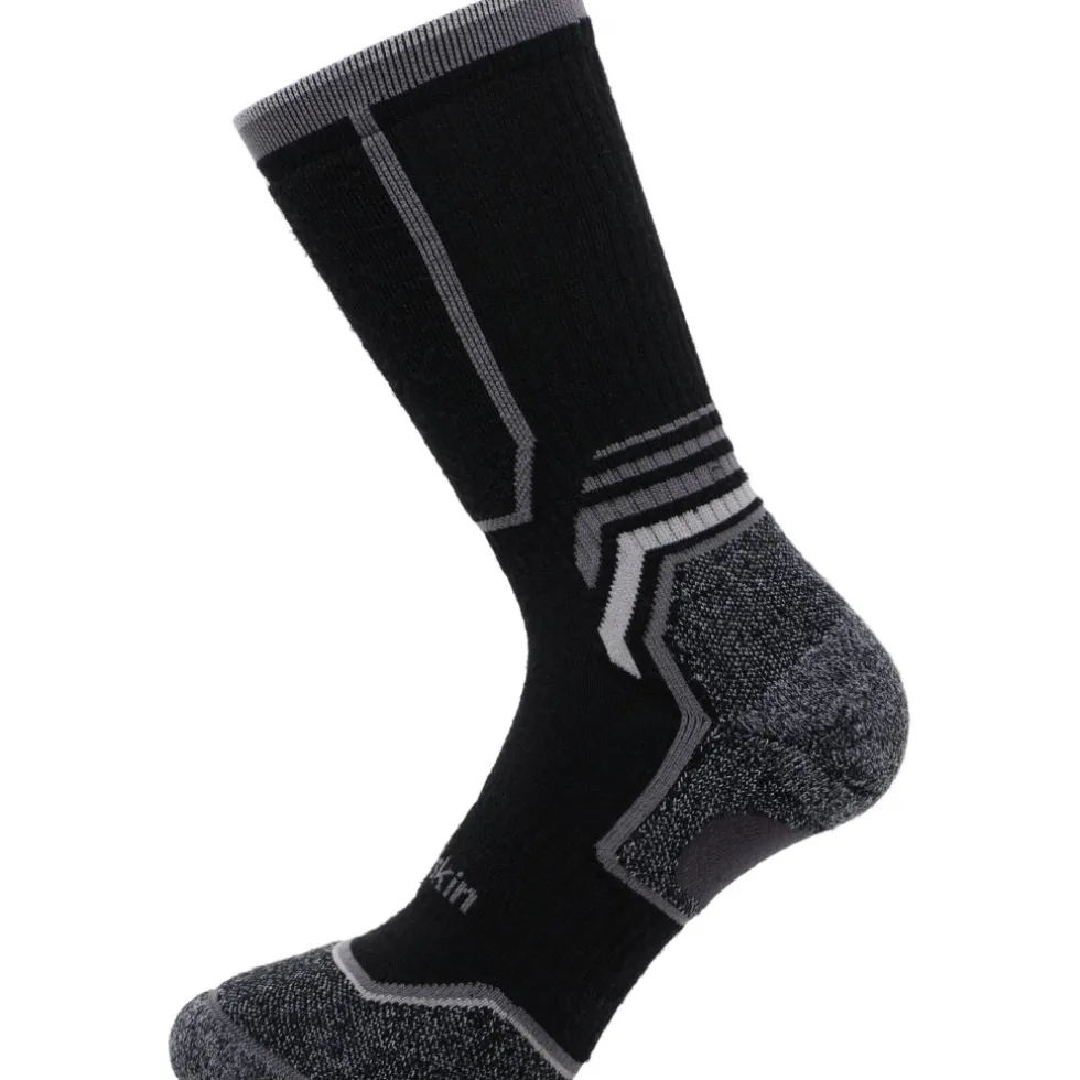 Jack Wolfskin Trek Merino Sokken Unisex Cl C - zwart