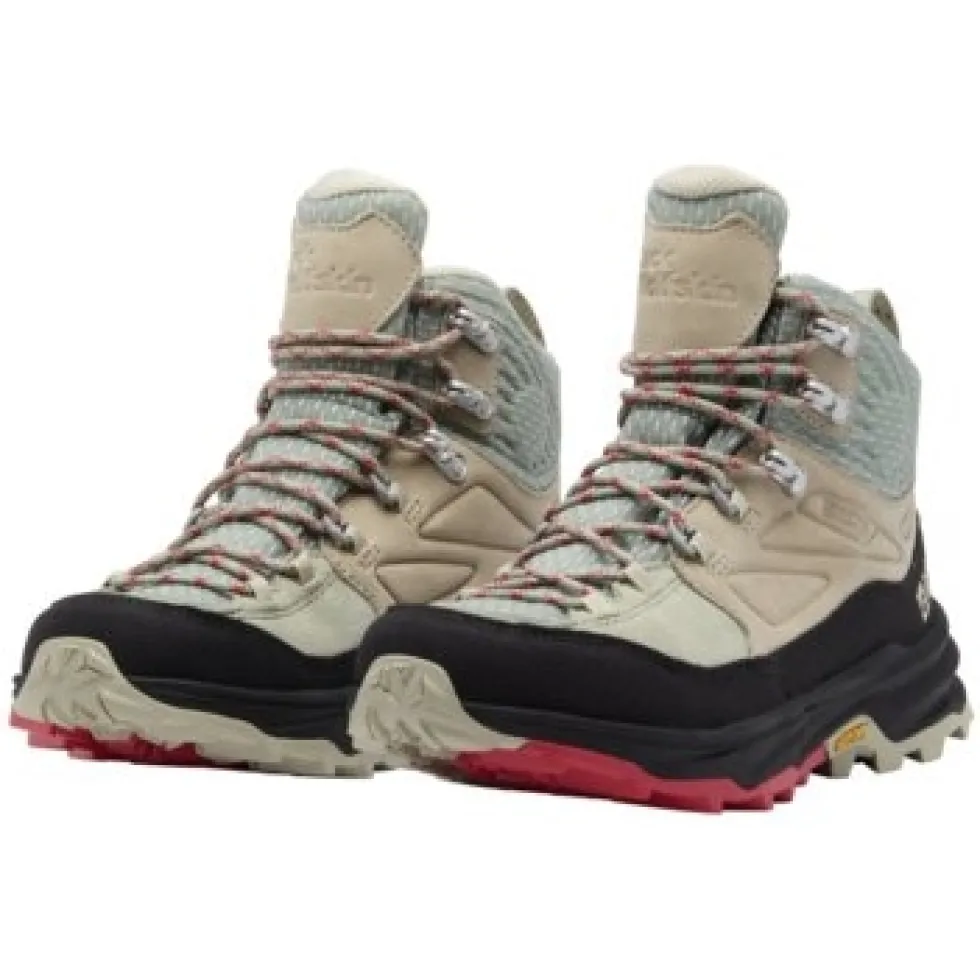 Jack Wolfskin Cyrox Texapore Mid Wandelschoenen Dames - mint leaf