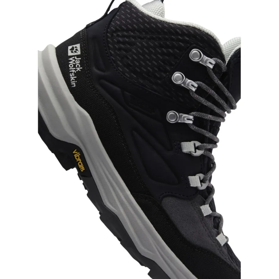 Wandelschoenen|Wandelschoenen < Jack Wolfskin Cyrox Texapore Mid Hiking Shoes Women - graphite