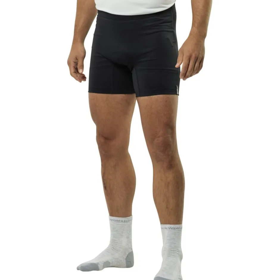 Onderbroeken < Jack Wolfskin Gravex Padded Boxerhort Heren - zwart