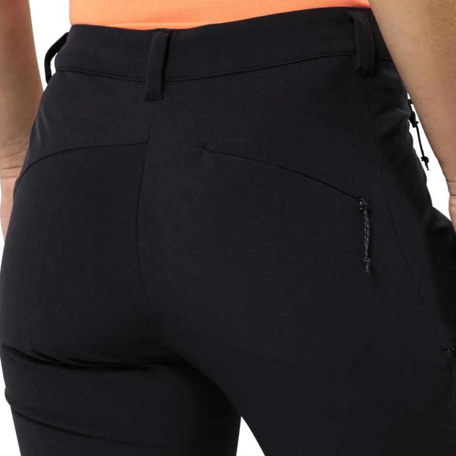 Broeken & Rokken < Jack Wolfskin Holdsteig Broek Dames - zwart