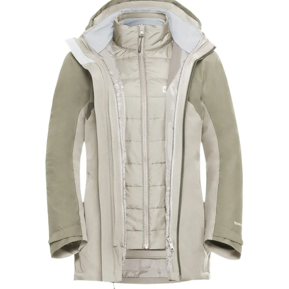 Jassen & Vesten < Jack Wolfskin Hunberg 3-in-1 Ja Dae - pae and